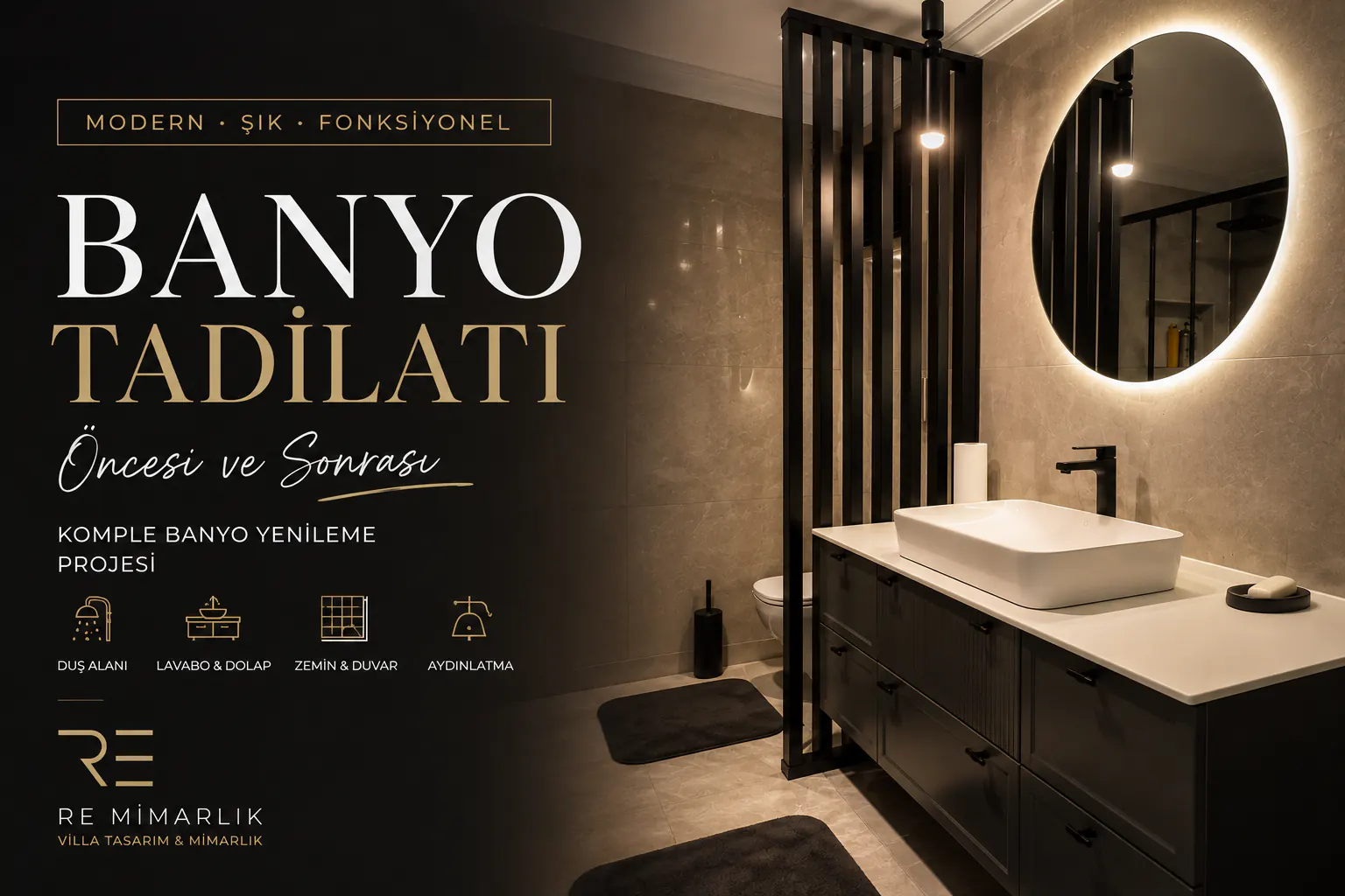 Komple banyo