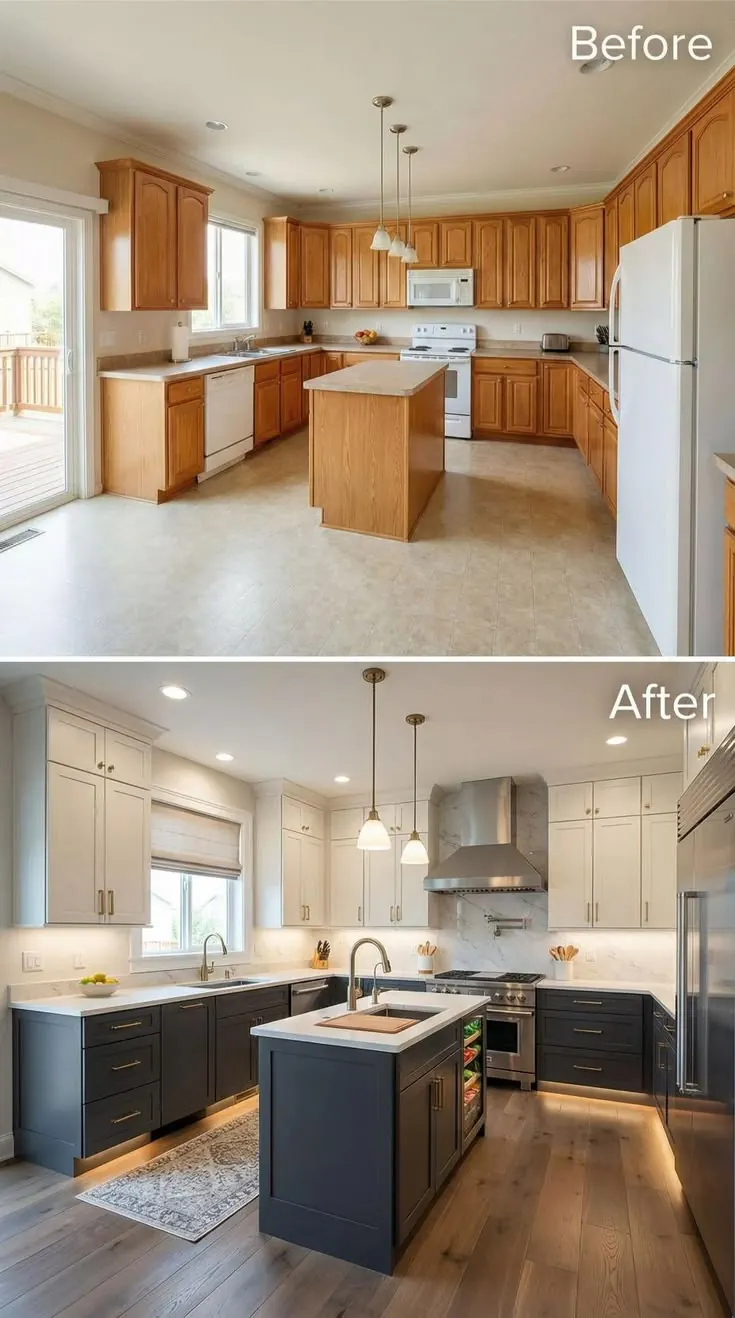 Our kitchen looked great but made meal prep drag prove